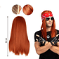 Disfraz Cosplay Rockero Axel Roses Guns Peluca + Accesorios - Miniatura 4