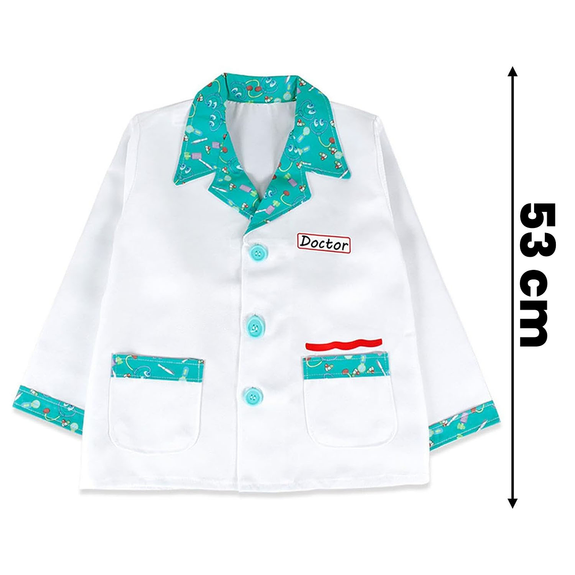 Disfraz De Doctor Con Accesorios Para Niños Y Niñas 5