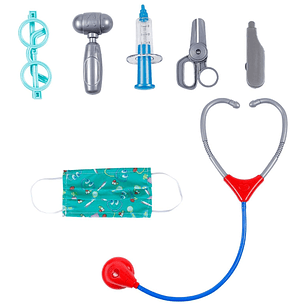 Disfraz De Doctor Con Accesorios Para Niños Y Niñas