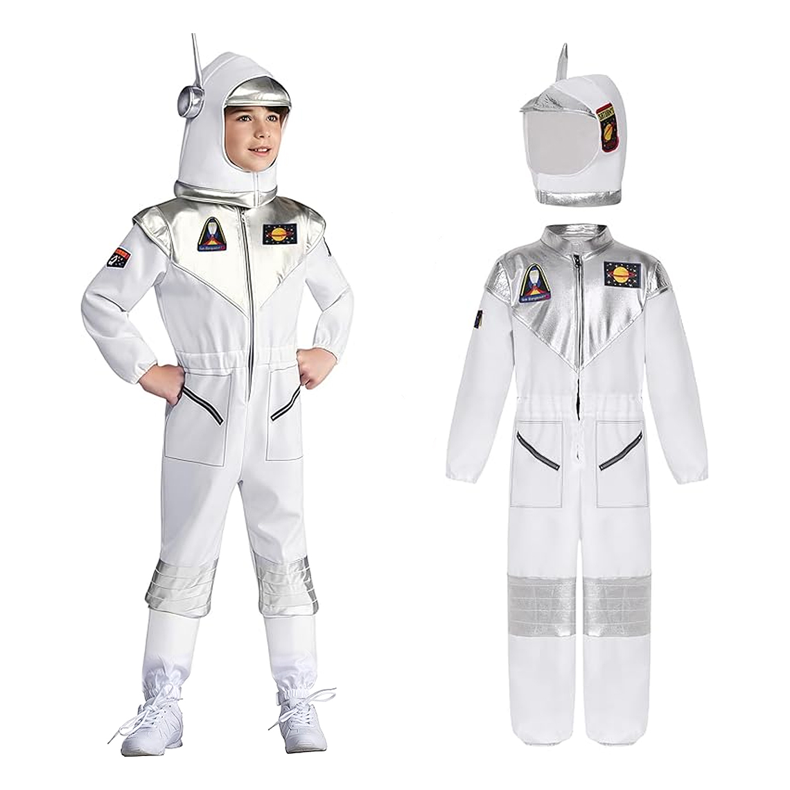 Disfraz De Astronauta Para Niño Incluye Sombrero 1