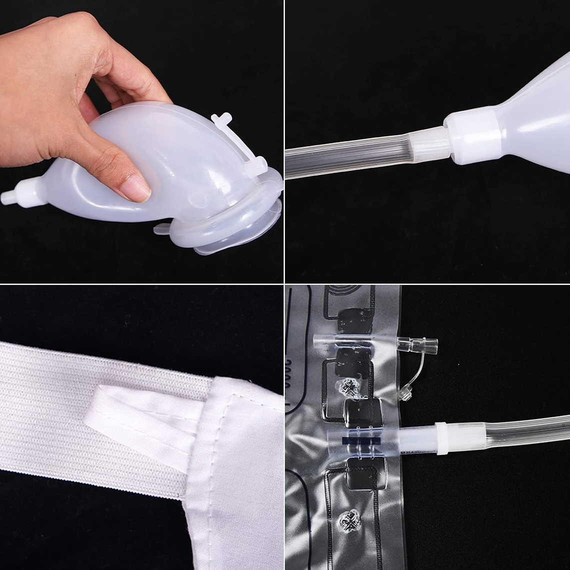 Colector De Orina Portátil Ahorre Pañales Silicona Normal 5