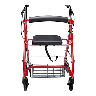 Andador Adulto Ortopédico Plegable C/ruedas Frenos Asiento