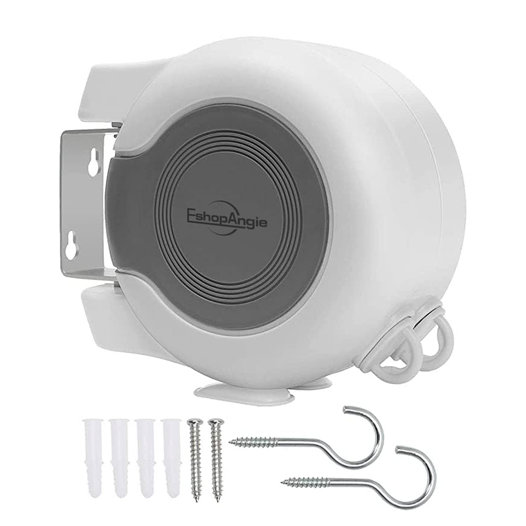 Tendedero Retráctil Colgador de Ropa Doble Linea 1