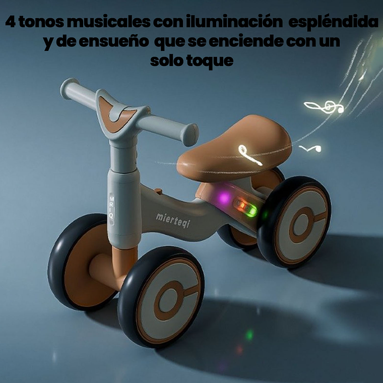 Bicicleta De Equilibrio Aprendizaje Niño Bebé Estable Seguro 2