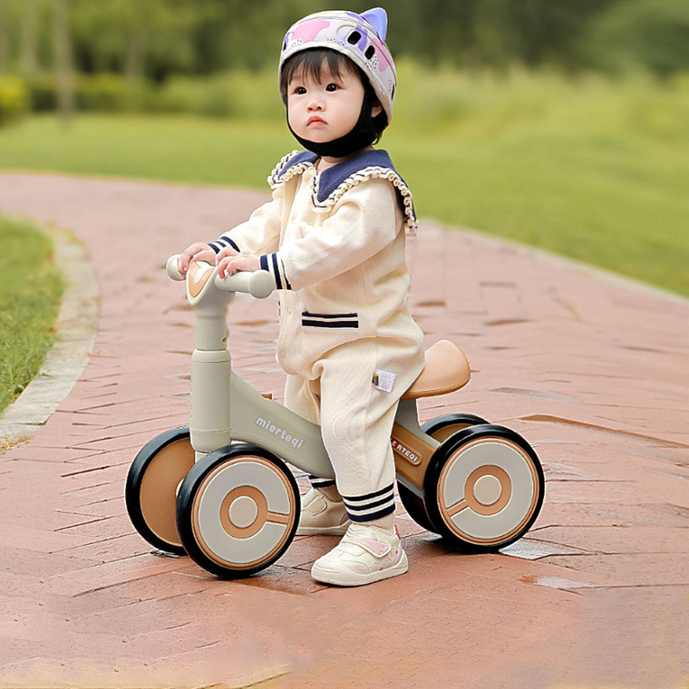 Bicicleta De Equilibrio Aprendizaje Niño Bebé Estable Seguro 3