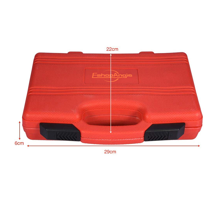 Set Escariador Asiento Inyectores Diesel Universal 17 Piezas 5