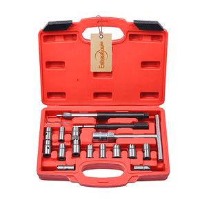 Set Escariador Asiento Inyectores Diesel Universal 17 Piezas