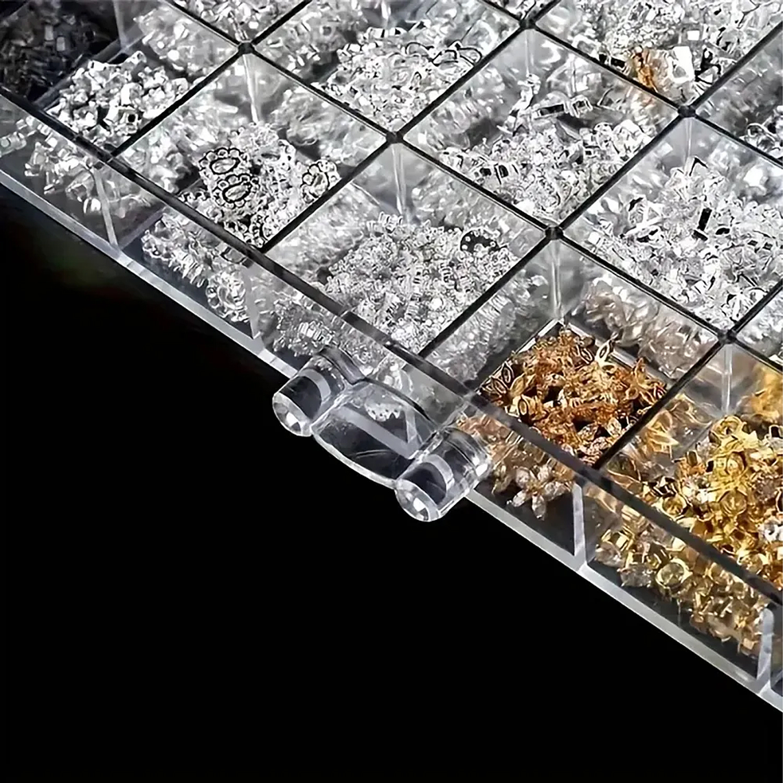 Organizador Exhibidor De Joyas Accesorios De Uñas Acrílico 2