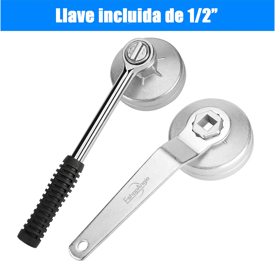 Juego De Llaves Universales De Filtro De Aceite 1/2 23pzs 3
