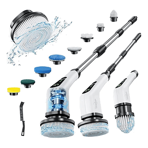 Cepillo Limpieza Eléctrico Inalámbrico Para Hogar 9 En 1