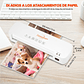 Termolaminadora Plastificadora A4 +cortador De Papel + Micas - Miniatura 5