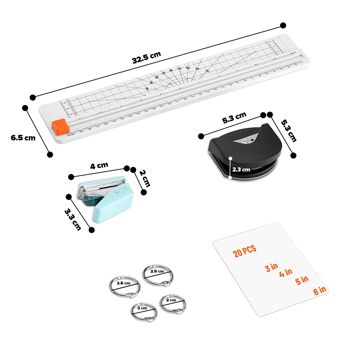 Termolaminadora Plastificadora A4 +cortador De Papel + Micas 6