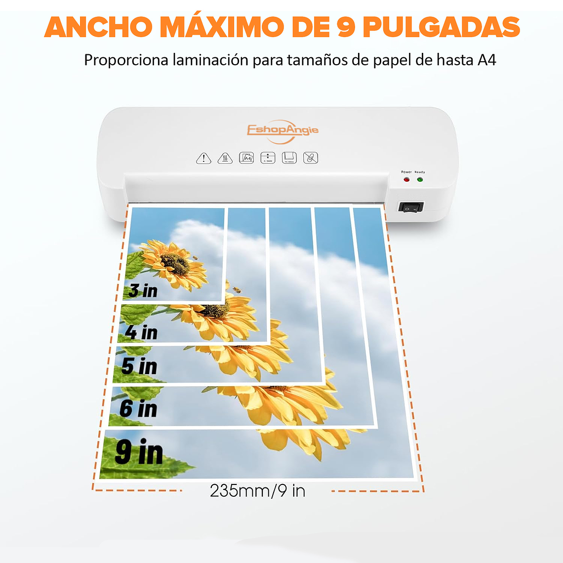 Termolaminadora Plastificadora A4 +cortador De Papel + Micas 4