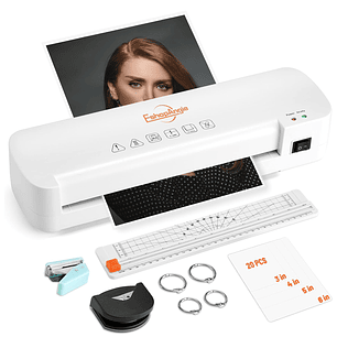 Termolaminadora Plastificadora A4 +cortador De Papel + Micas