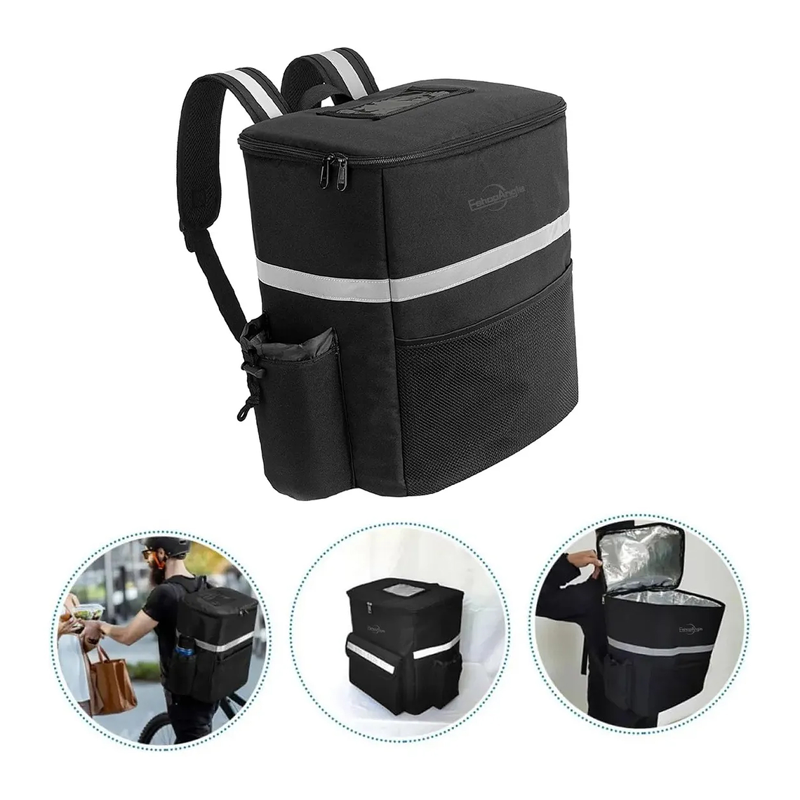 Mochila Térmica Para Delivery Repartidor Multifuncional 1