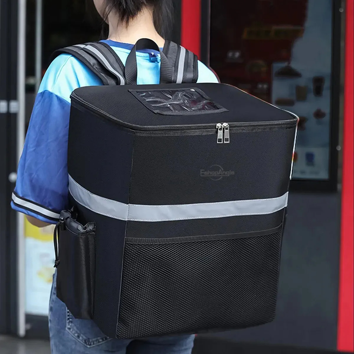 Mochila Térmica Para Delivery Repartidor Multifuncional 5