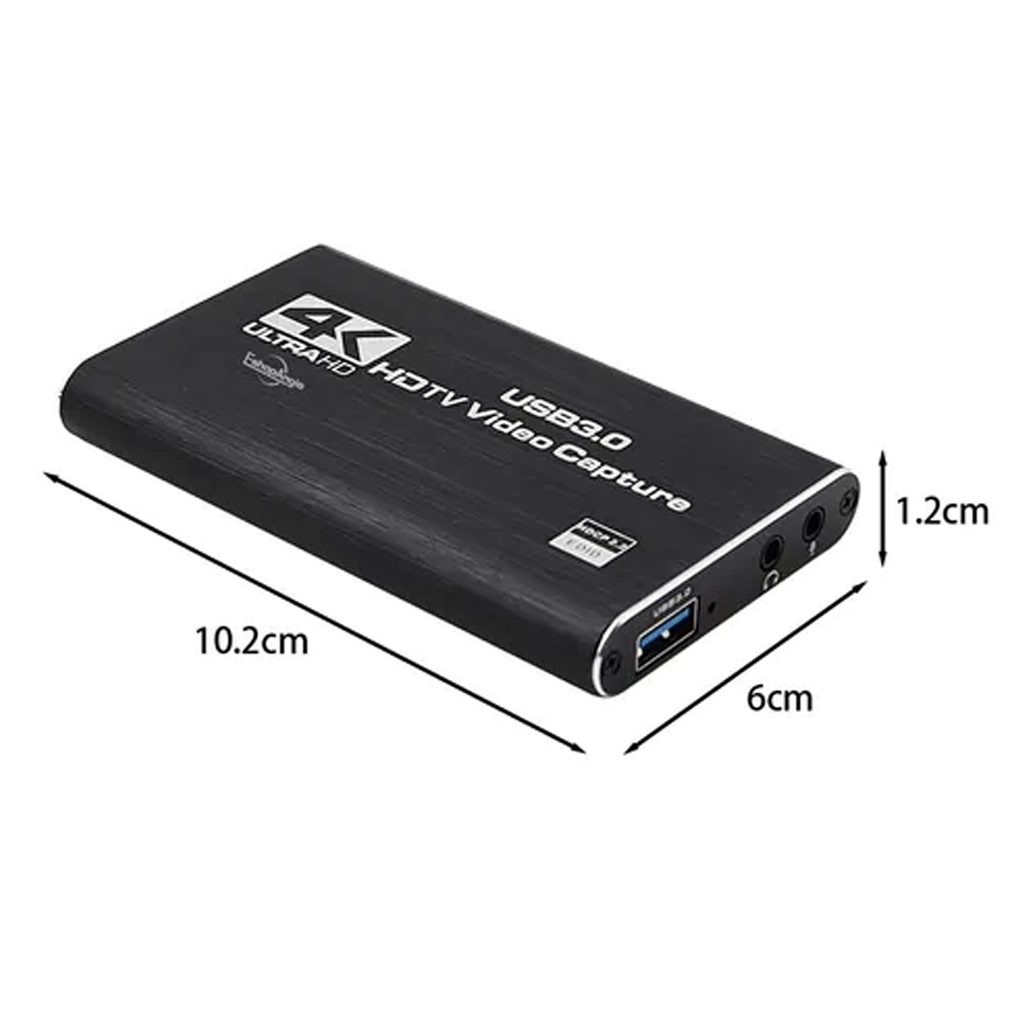 Capturadora Video Hdtv 4k Ultra Audio Mic In Streaming 3.0 6