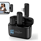 Micrófono Inalámbrico Doble Solapa + Estuche Entrada Usb C - Miniatura 1