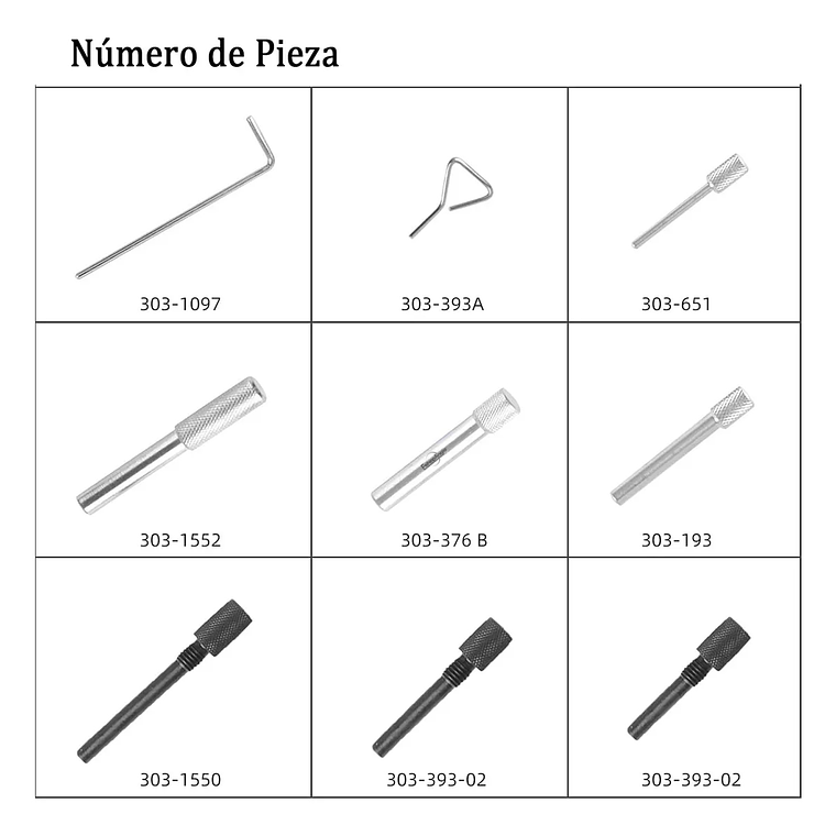 Trabador Puesta Punto Calado Distribución Ford/mazda 18pzs 3