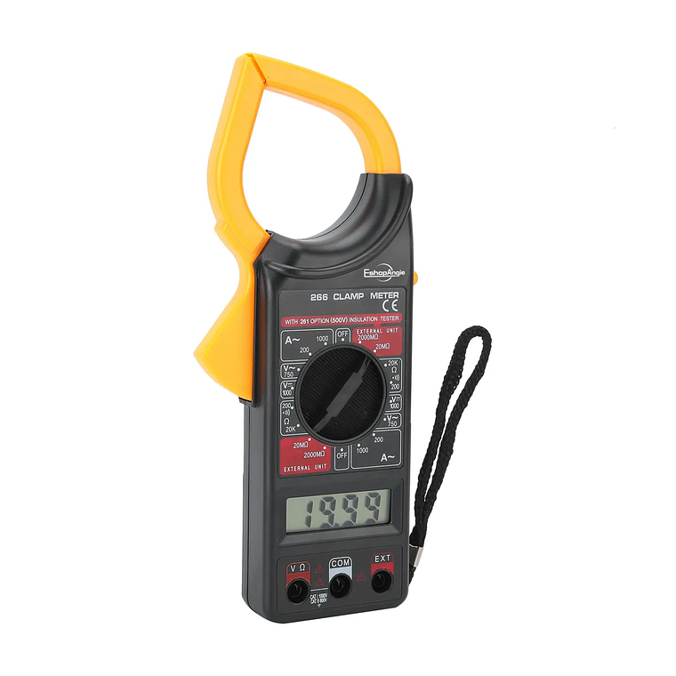 Multitester Digital De Tenaza Serie Dt-266 Amperimetro 1