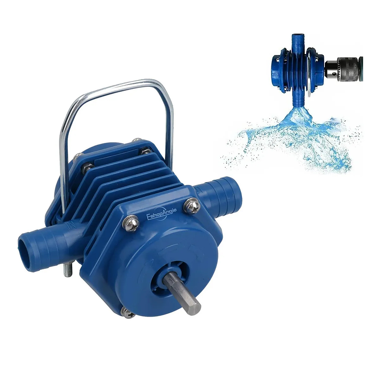 Bomba Agua De Taladro Mini Autocebante Portátil Resistente 1