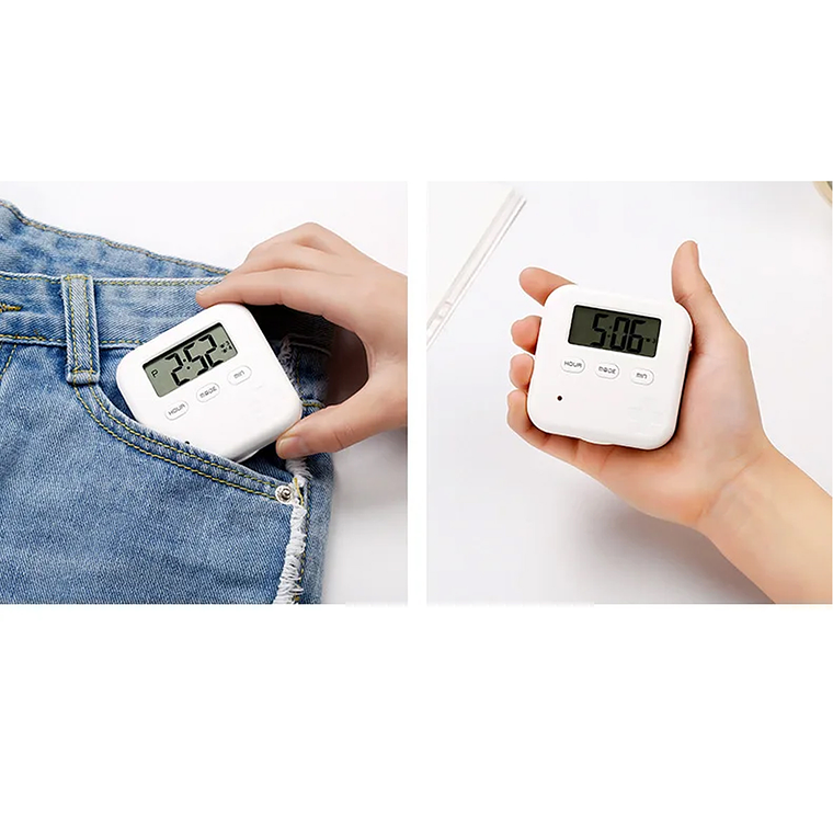 Pastillero 4 Compartimento Alarmas Recordatorio Temporizador 5