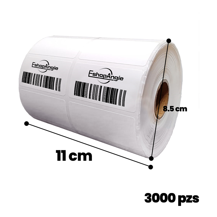Etiquetas Autoadhesivas Térmicas 50x25x2 X 3000 Unidades 3