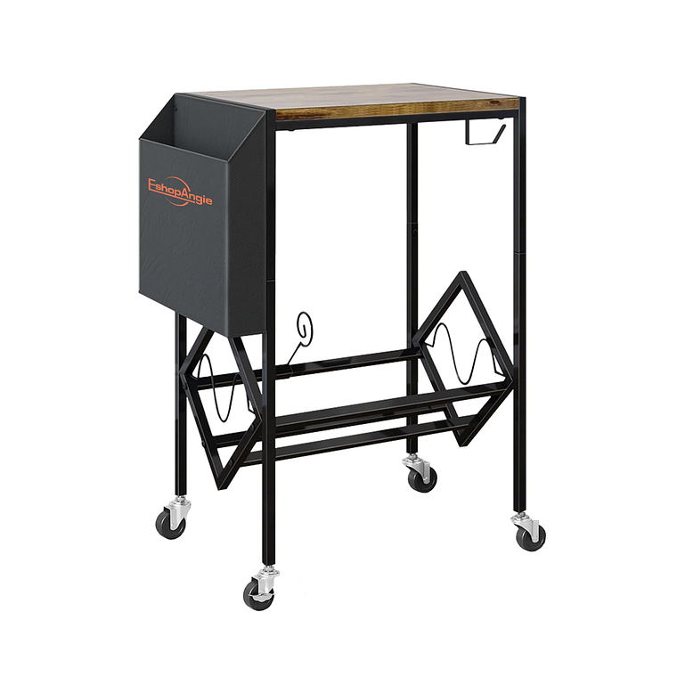 Mesa De Soporte Tocadiscos Y Almacenamiento De Vinilos 1