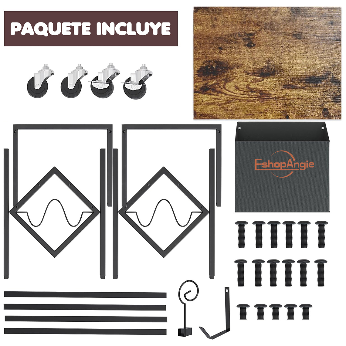 Mesa De Soporte Tocadiscos Y Almacenamiento De Vinilos 8