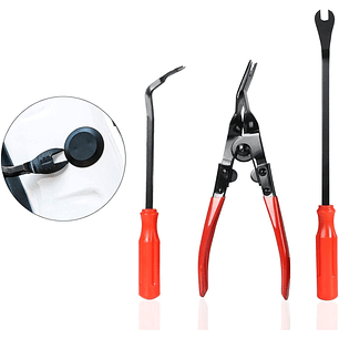 Kit De Herramientas Desmontaje Audio Tableros Auto 19 Piezas