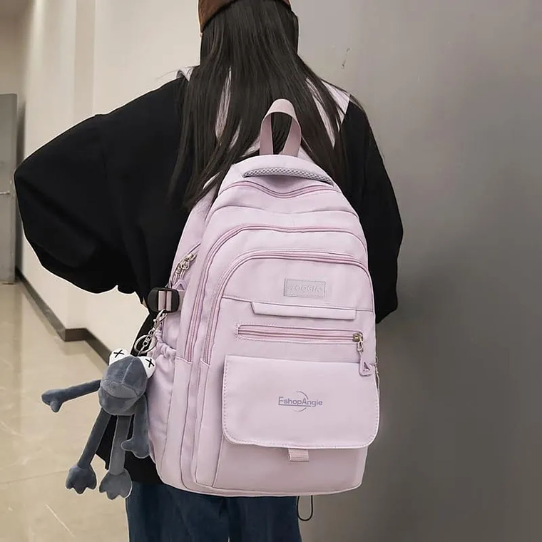 Mochila Urbana Escolar Para Viaje Bolsa Notebook Antirrobo 8