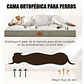 Cama Colchón Ortopédica Para Mascotas Perros 77x51cm Lavable - Miniatura 2