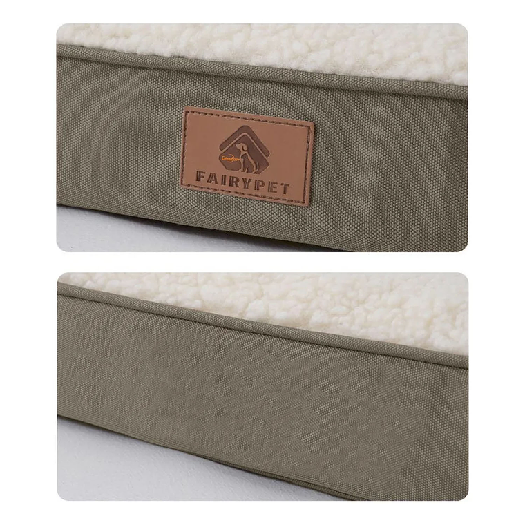 Cama Colchón Ortopédica Para Mascotas Perros 77x51cm Lavable 5