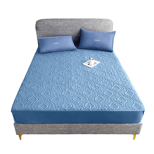 Cubre Colchón 2 Plazas Protector De Mancha Impermeable