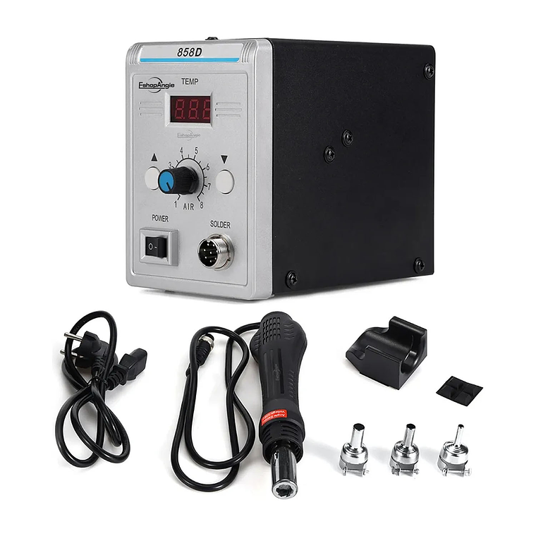 Estación De Soldadura 700w 858d Pistola De Aire Caliente 2