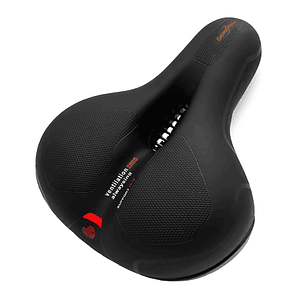 Sillin Bicicleta Antiprostático Cómodo Amplio Reflectante