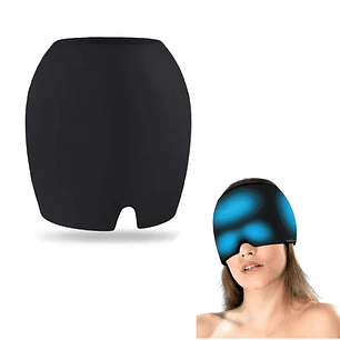 Antifaz Para Dormir Máscara Cubre Ojos Gel Frío Calor Gorro