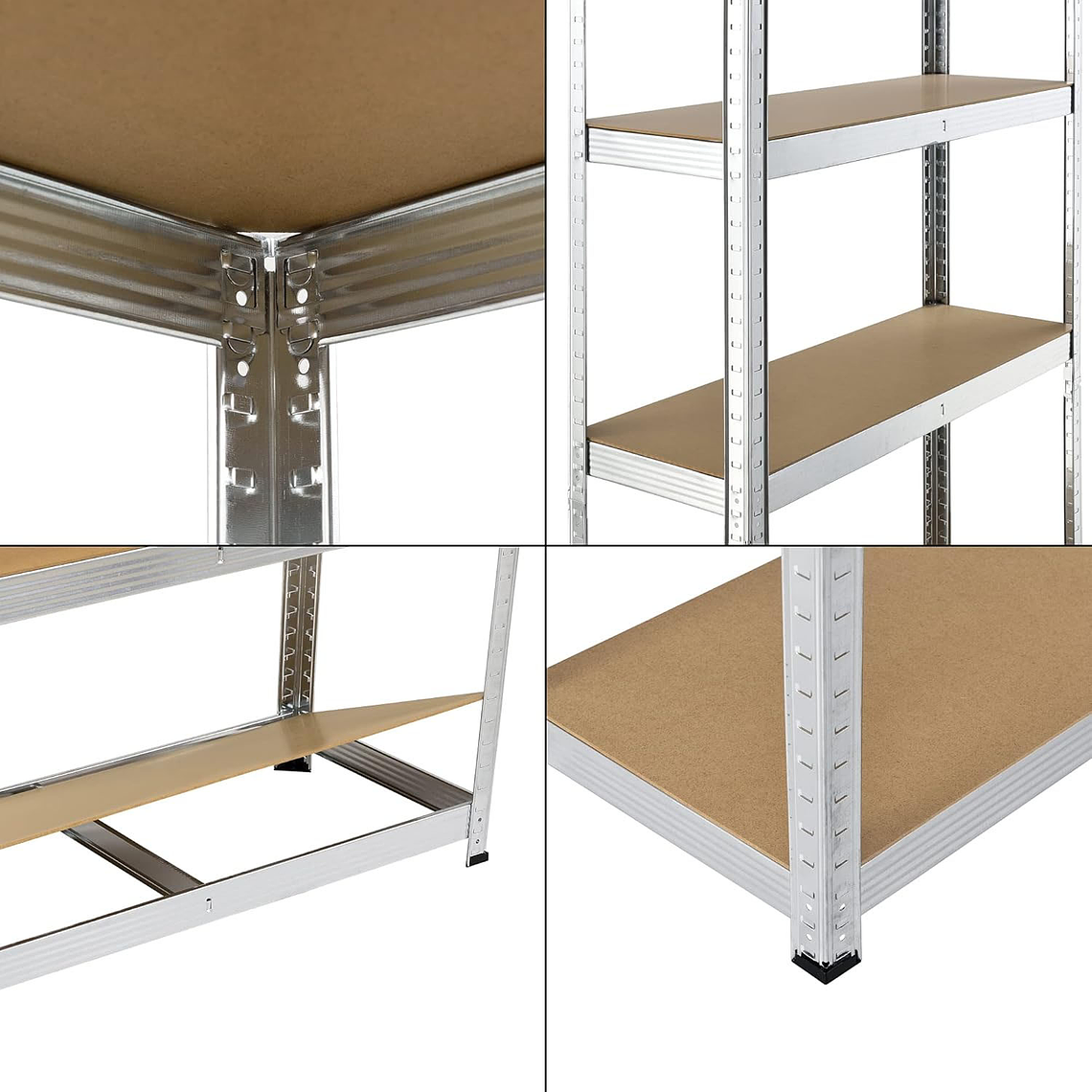 Estante Rack Metalico Galvanizado180 X 90 X 40 5 Niveles 3