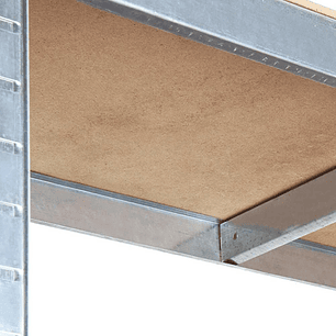 Estante Rack Metalico Galvanizado180 X 90 X 40 5 Niveles