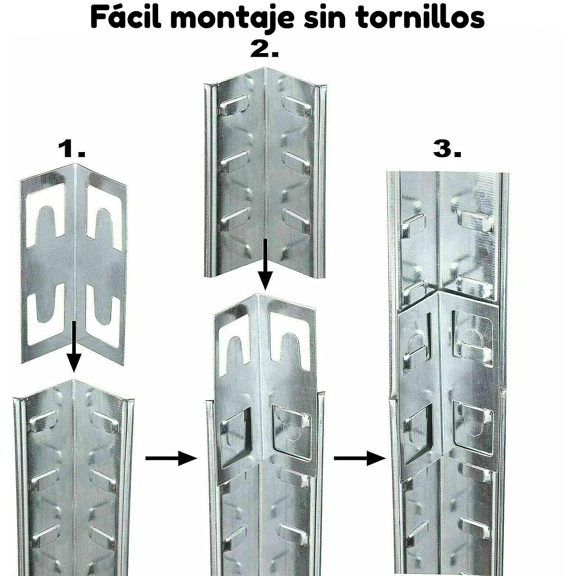 Estante Rack Metalico Galvanizado180 X 90 X 40 5 Niveles 5