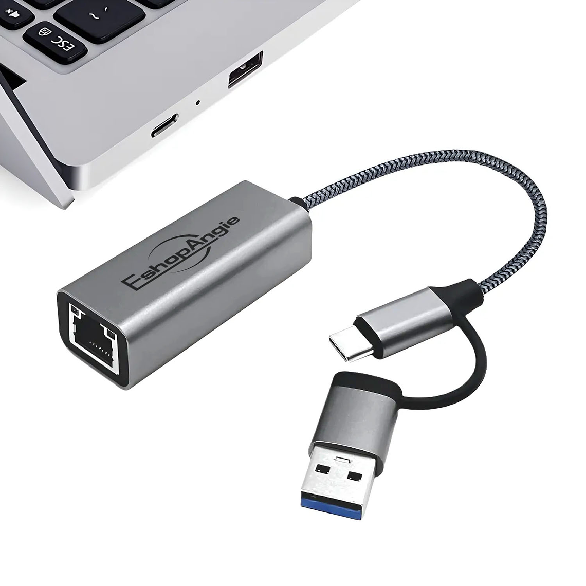 Adaptador Usb 3.0 Usb C A Rj45 Ethernet 10/100/1000mbps 1