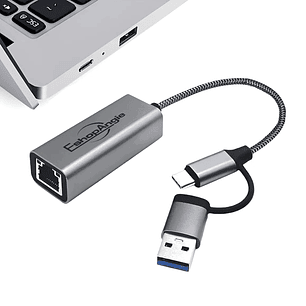 Adaptador Usb 3.0 Usb C A Rj45 Ethernet 10/100/1000mbps