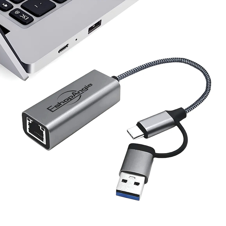 Adaptador Usb 3.0 Usb C A Rj45 Ethernet 10/100/1000mbps 1