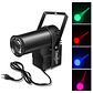Luz Para Bola De Discoteca, Proyector De Espejo Rgb 15w Dmx - Miniatura 1