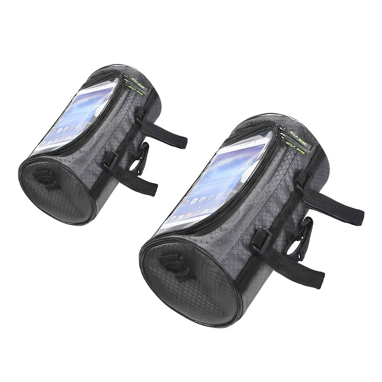 Kit 2 Bolso Bicicleta Portacelular Herramients Touch Alforja 1