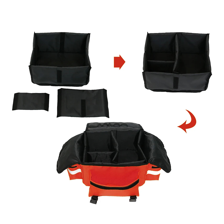 Maleta Botiquín Primeros Auxilios Mediano Paramédico 3