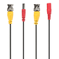 Cable Para Camaras Seguridad Cctv Video Y Poder Bnc 30 Mts - Miniatura 2