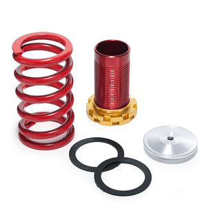 Kit Coilover Universal Suspensión Regulable Auto 4 Unidades
