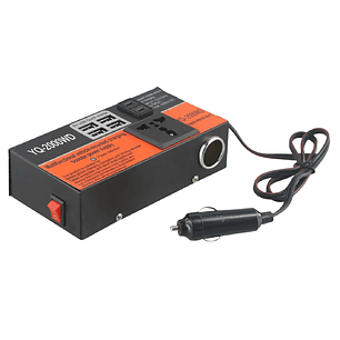 Inversor De Voltaje Auto Convertidor Corriente 200w 12v-220v