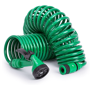 Manguera 30 Mts Espiral Expandible Casa Jardin